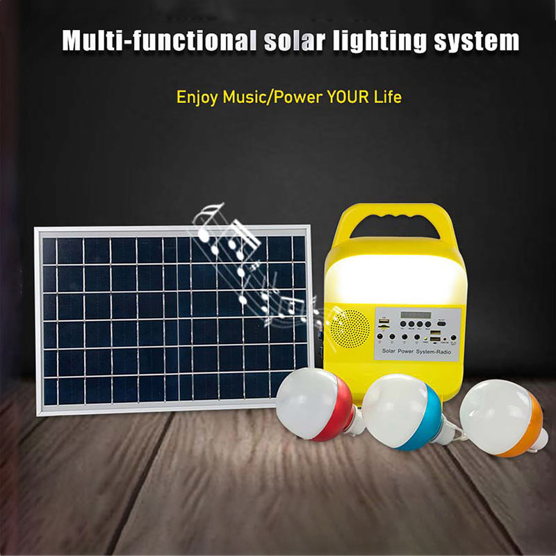 Bulbos solares claros solares do diodo emissor de luz com emergência impermeável interna de controle remoto do painel da lâmpada de painel
