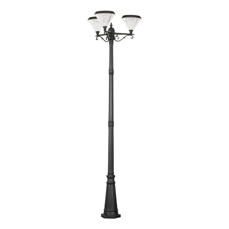 Luzes LED solares ao ar livre Lâmpada de estrada IP65 Fácil de instalar Luzes solares de parede 100/150/200/300 W Luzes de rua