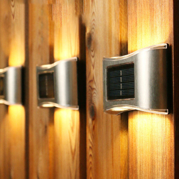 Luzes solares globais da parede do jardim do nascer do sol 5V 1W para decorativo exterior