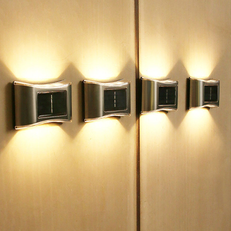 Luzes solares globais da parede do jardim do nascer do sol 5V 1W para decorativo exterior