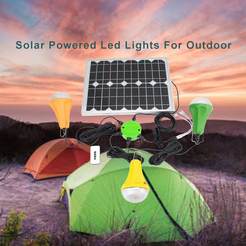 Lâmpadas LED de plástico alimentadas por energia solar para decoração de jardim impermeável e subterrâneo