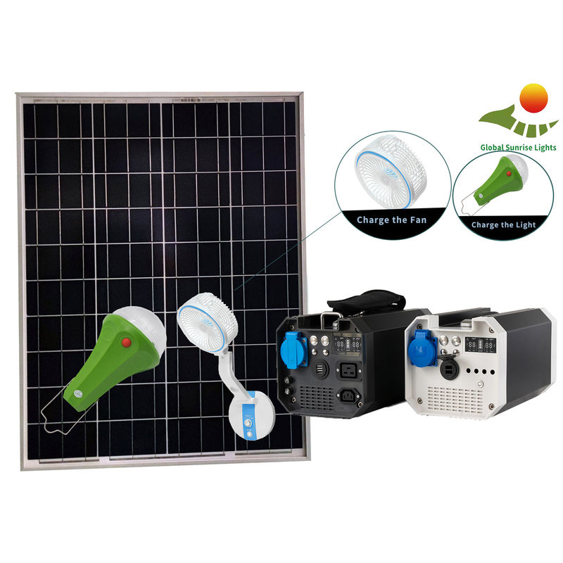 99,9% gerador de energias solares portátil pequeno de MPPT 500W com painel solar