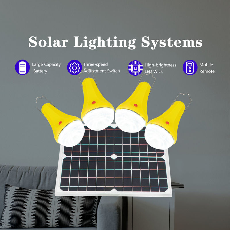 IP65 Iluminação solar LED à prova d'água para jardim com sistema externo de fonte branca