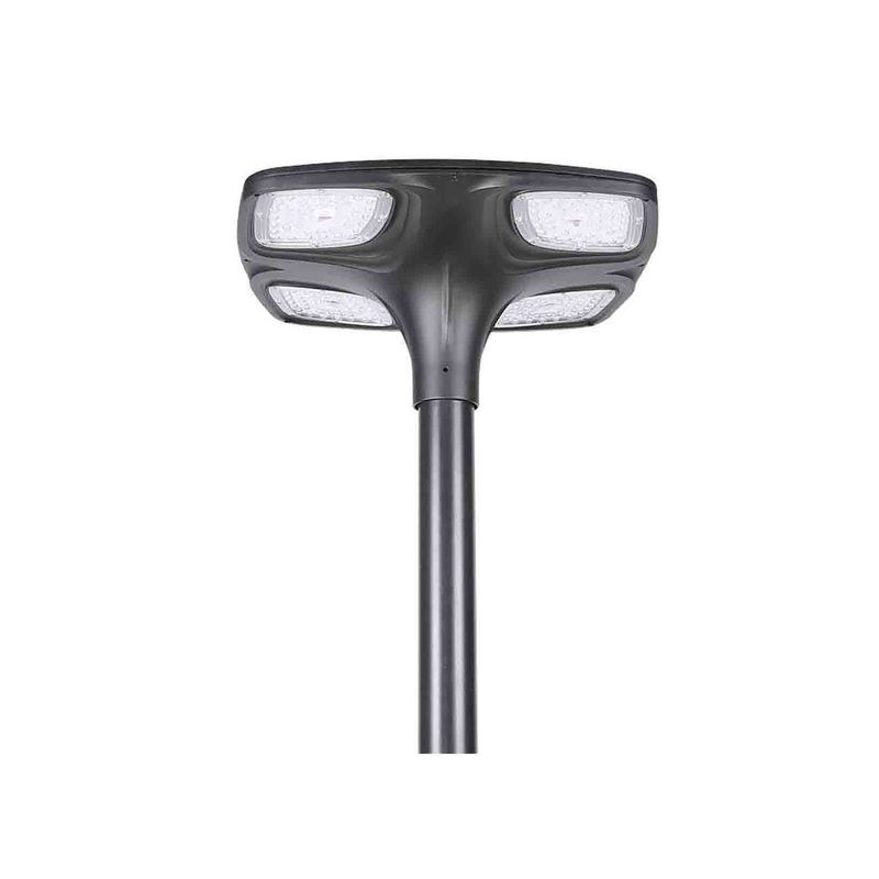 C.C. solar 6V da lâmpada 3500K do jardim do sensor do poder da luz de rua do diodo emissor de luz do trevo IP65 impermeável