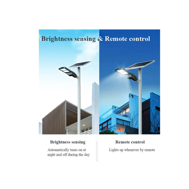 tipo solar exterior luz posta impermeável da lâmpada de rua 100W do diodo emissor de luz de C