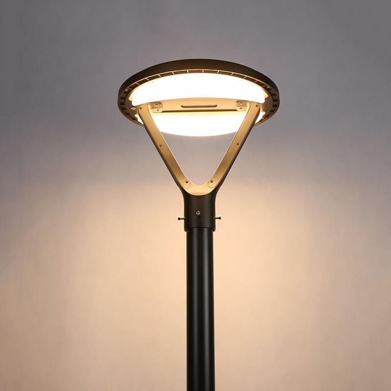Artigo decorativo do poder da luz da coluna da porta da venda quente que ilumina a luz solar exterior do jardim do diodo emissor de luz
