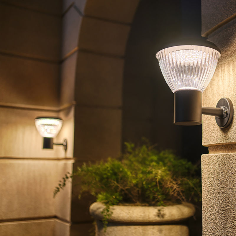 Moderna luminária de parede ao ar livre simples porta de varanda ao ar livre à prova d'água luminária de parede corredor pátio luminária de parede