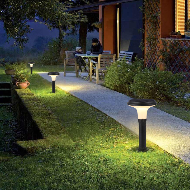 Sensor solar exterior das lanternas do poder do pátio da luz 6000K do jardim da C.C. 5V para a passagem do gramado da casa