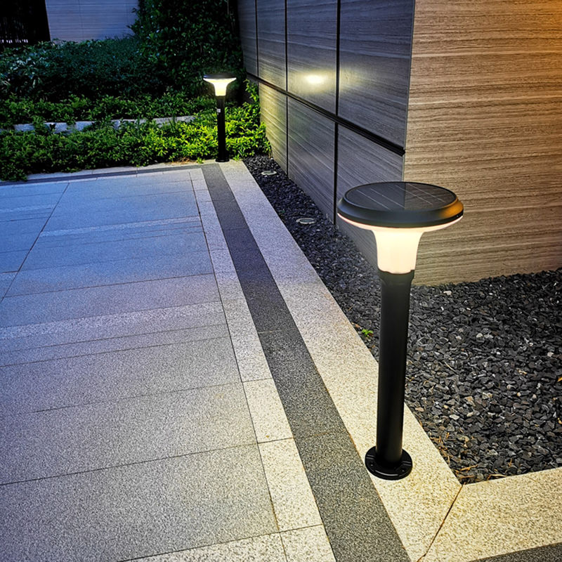 Sensor solar exterior das lanternas do poder do pátio da luz 6000K do jardim da C.C. 5V para a passagem do gramado da casa