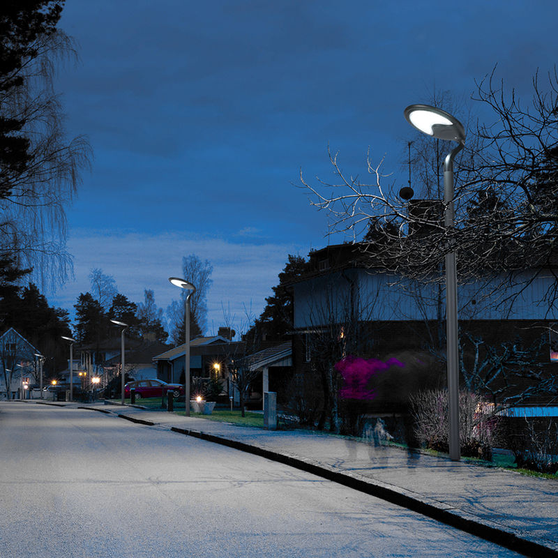 Luzes solares do jardim do diodo emissor de luz do pátio 25W da rua para a central elétrica de energias solares do uso da casa
