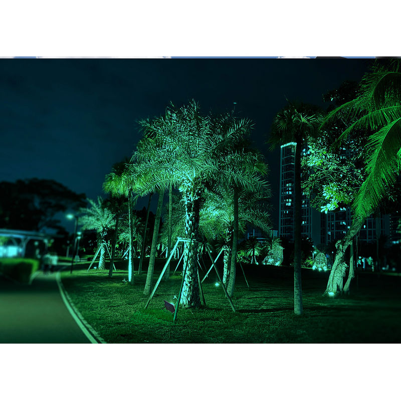 Cor do RGB do controle de Smart APP que muda energias solares exteriores exteriores dos projetores