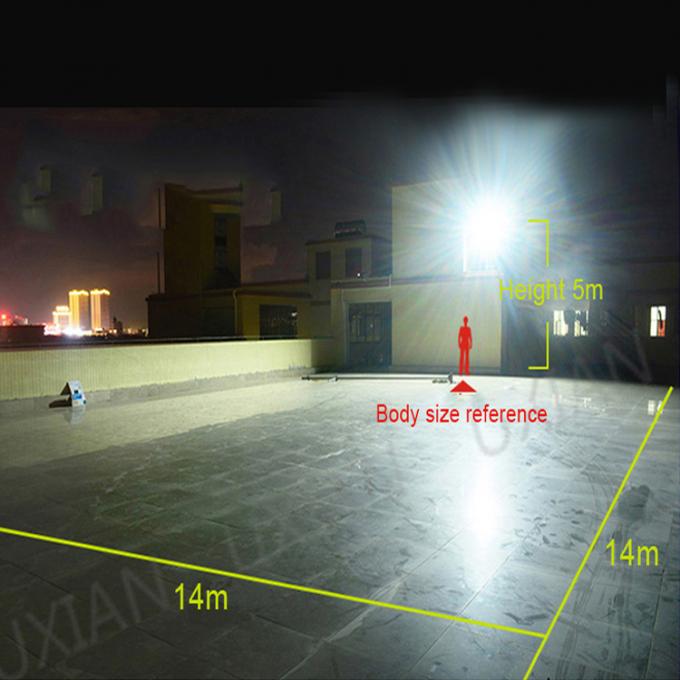 Luz de inundação solar do diodo emissor de luz da segurança solar exterior da lâmpada 100W para solar da luz de rua do jardim posto