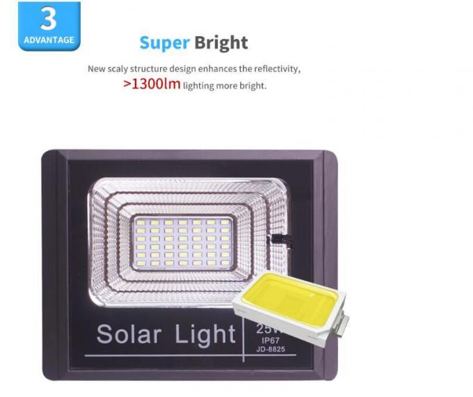 Luz de inundação solar do diodo emissor de luz da segurança solar exterior da lâmpada 100W para solar da luz de rua do jardim posto