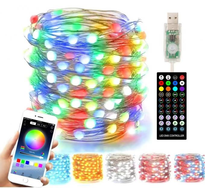 Controle decorativo solar do APP das luzes do banquete de casamento de Dia das Bruxas 6