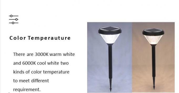 Venda imperdível decoração à prova d'água ao ar livre luzes solares led iluminação de gramado luz de jardim pontiaguda 4