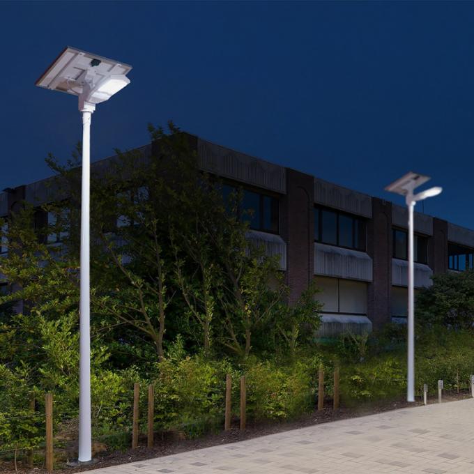 As luzes globais do nascer do sol, energia clara impermeável exterior brilhante super solar de lâmpada de rua integraram o diodo emissor de luz fotovoltaico de Polo que ilumina a lâmpada de rua