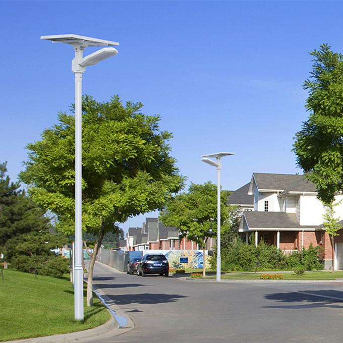 As luzes globais do nascer do sol, energia clara impermeável exterior brilhante super solar de lâmpada de rua integraram o diodo emissor de luz fotovoltaico de Polo que ilumina a lâmpada de rua