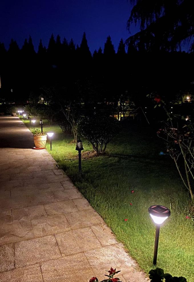 Luz posta solar impermeável para o gramado, caminho do diodo emissor de luz da boa paisagem exterior do preço, jardim