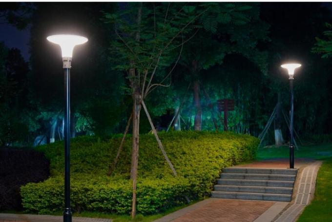 Paisagem exterior que ilumina luzes globais do nascer do sol da luz solar impermeável do gramado IP65