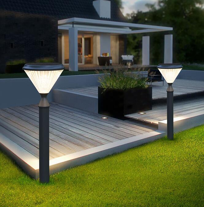 Sistema exterior novo das energias solares de Diamond Garden Stake Solar Light da decoração 2021