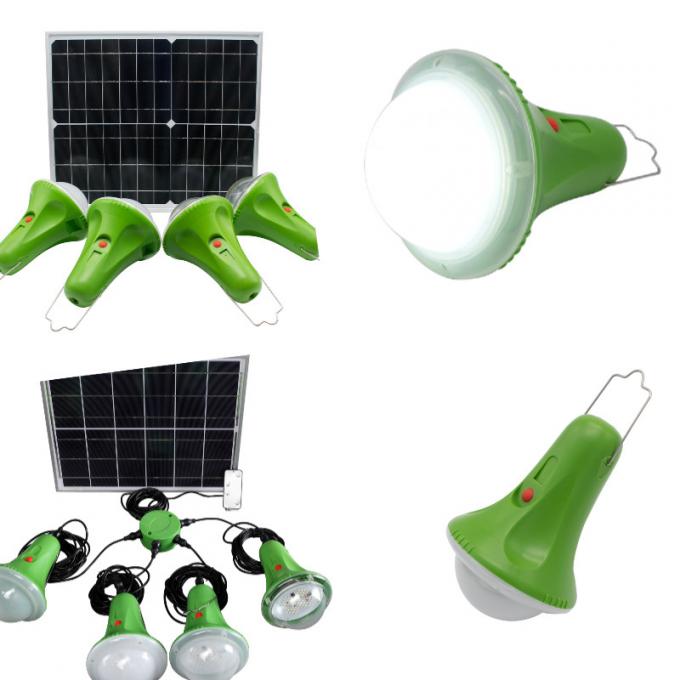 O gerador da energia solar da emergência da fora-grade ilumina a bateria de lítio da luz da tocha