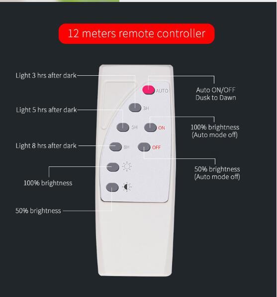 Luz solar do diodo emissor de luz 25W 60W 100W Jd-8840 do jardim