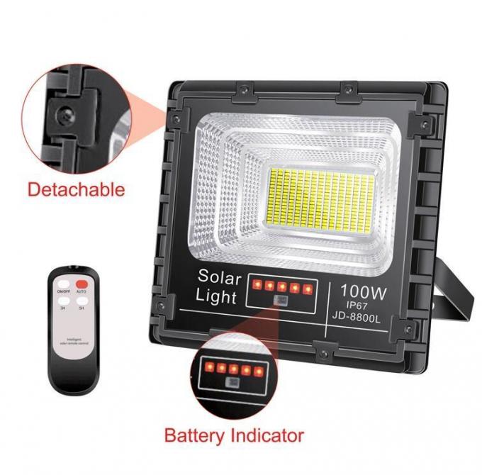 da luz solar do quadro de avisos do poder superior de 200W 300W luzes de inundação solares para iluminar-se