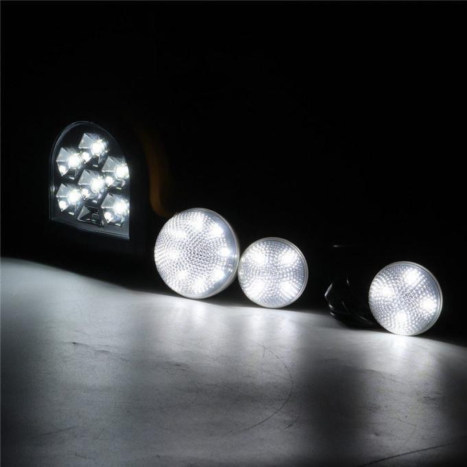 Lâmpada solar portátil nova com a lâmpada solar de 3 diodos emissores de luz com luz solar móvel da carga 5W 6V