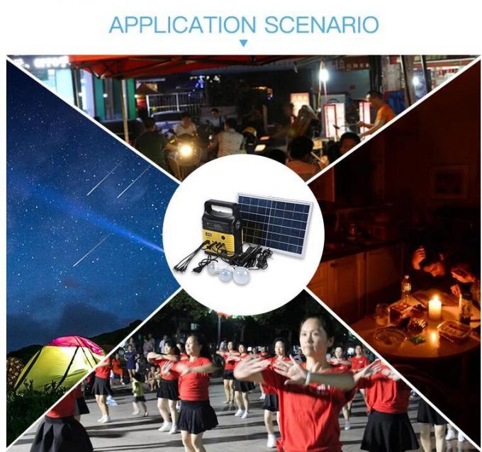Aventura 2021 de acampamento exterior clara elétrica solar com iluminação do controlo a distância do diodo emissor de luz do rádio de Bluetooth