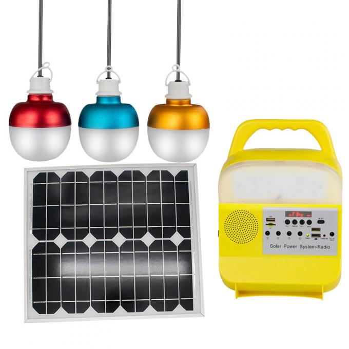 Lâmpada de carregamento solar rachada portátil da Multi-função com orador de Bluetooth