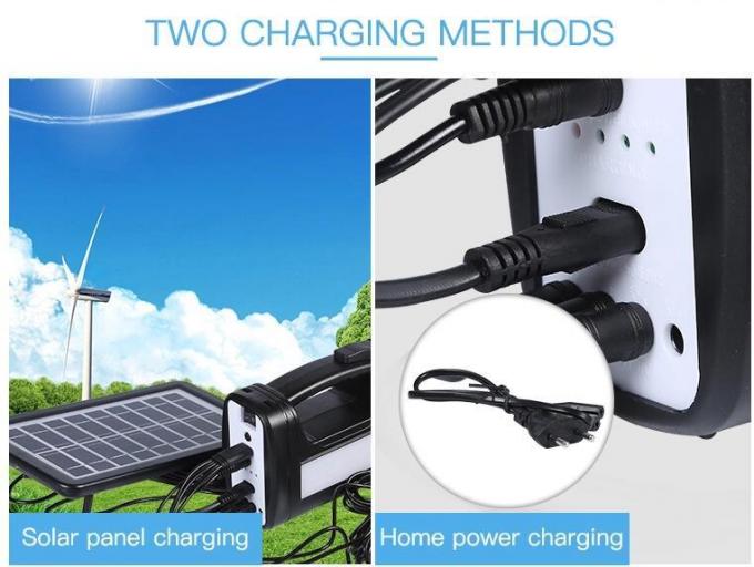 Portátil solar ilumina a iluminação de múltiplos propósitos solar com as lâmpadas exteriores solares de USB