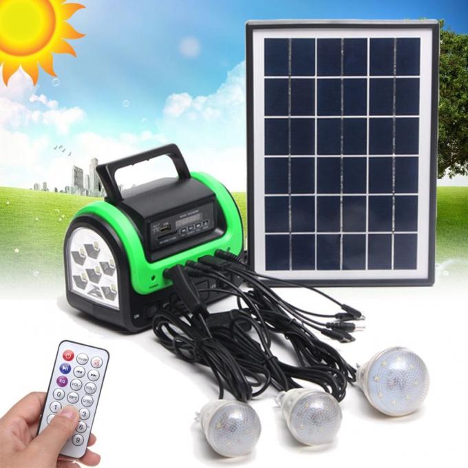 A luz interna solar da luz do gerador do painel solar fá-lo você mesmo lâmpada solar solar solar do jogo 3W 4W 5W Light+3PCS
