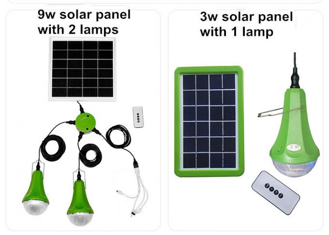 Mini Solar Power System pequeno portátil com o jogo claro solar do sistema