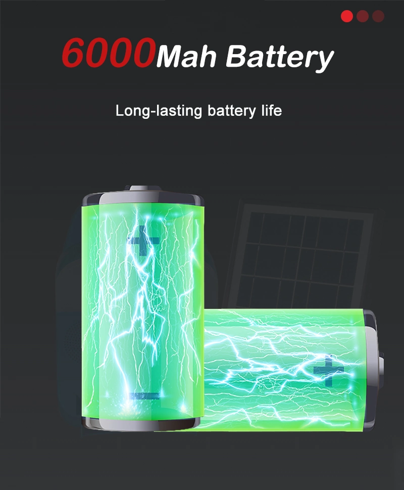 Iluminação da produção de eletricidade à espera da emergência portátil fora da luz solar pequena da central elétrica de energias solares da grade