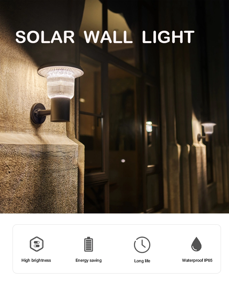 Luz solar impermeável exterior por atacado da parede de IP65 3000K 6000K com CE RoHS