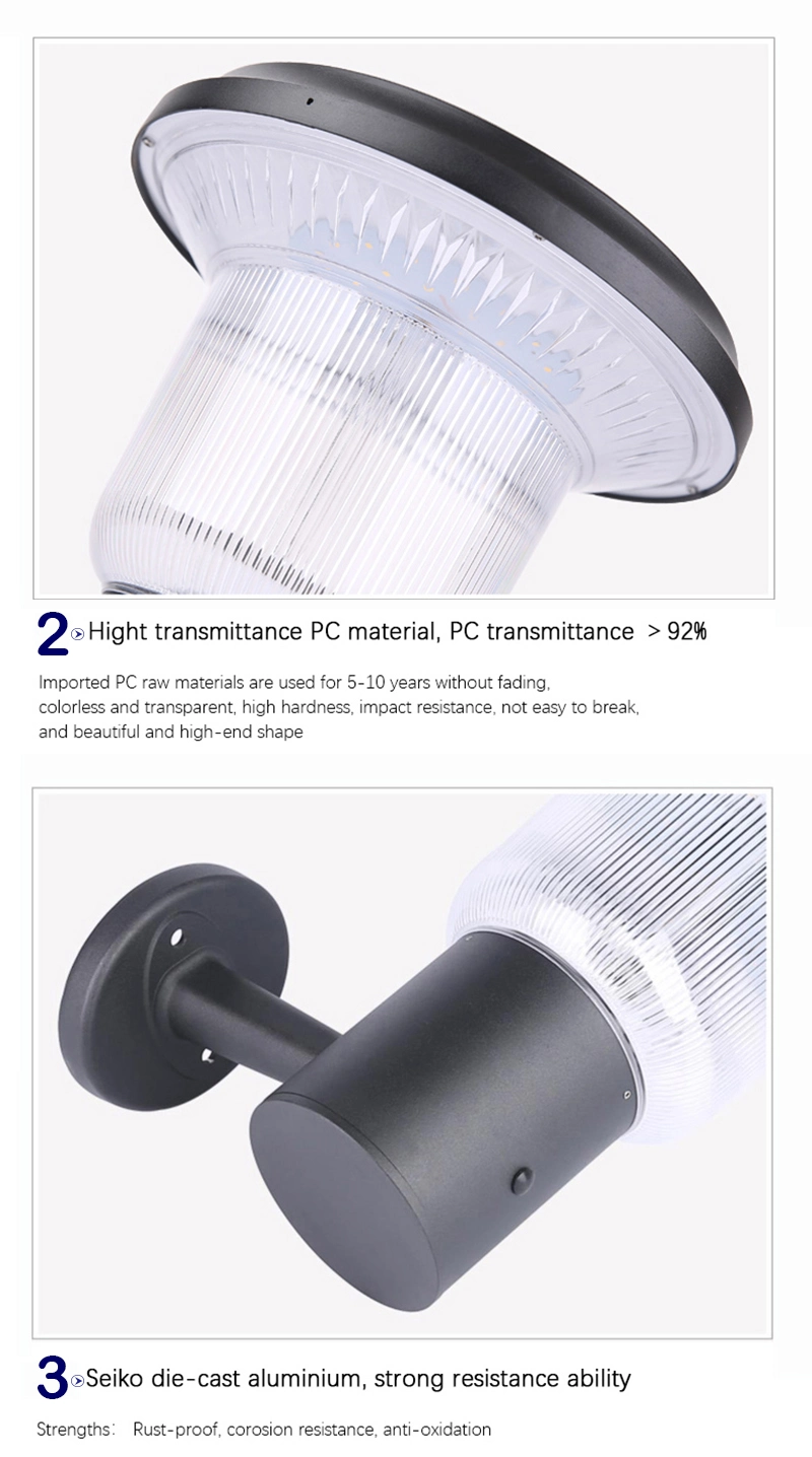 Luz solar impermeável exterior por atacado da parede de IP65 3000K 6000K com CE RoHS