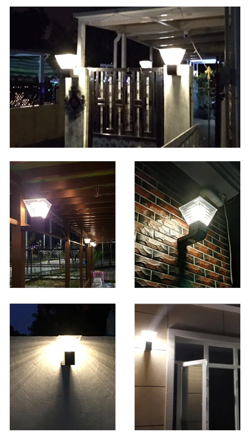 Luz solar impermeável exterior por atacado da parede de IP65 3000K 6000K com CE RoHS
