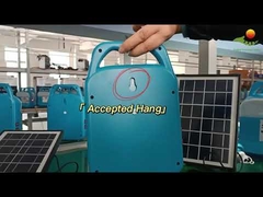 O projeto novo dos jogos solares portáteis da iluminação conduziu bulbos com painel solar