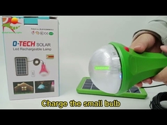 o sistema de iluminação solar da casa do diodo emissor de luz de 5V 5200mah 300lm pode carregar os telefones celulares 99G-1