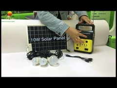 Luz solar do painel solar dos jogos 10w da luz com rádio FM SRE3790
