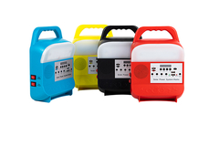 Kit de iluminação solar doméstica