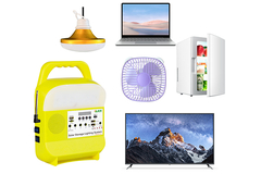 bulbos do diodo emissor de luz da lanterna elétrica de 818-Wholesale Mini Solar Kits Lighting System 45W que iluminam a carga móvel de USB