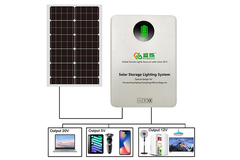 Gerador do sistema 150W 300W do armazenamento de energia de SRE918 ROHS picovolt com central elétrica do lítio do painel solar